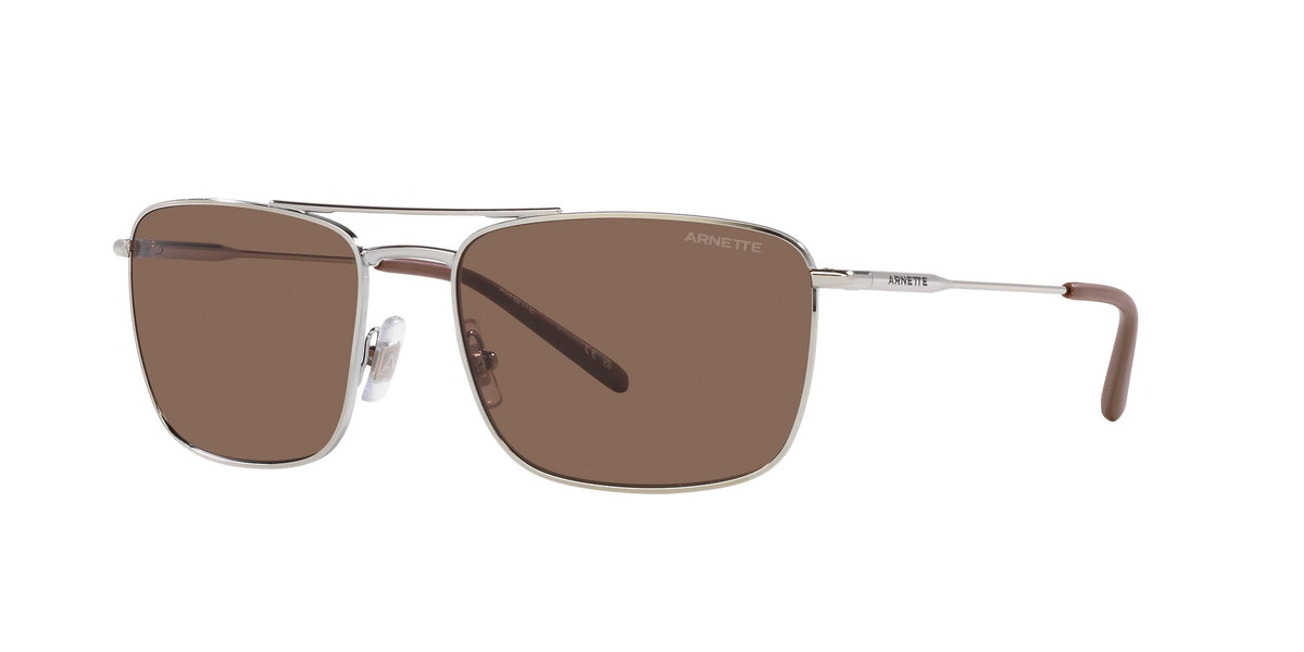 Arnette Boulevardier 0AN3088 736/73 59 Silver / Dark Brown 59 / Polycarbonate / Metal / Metal