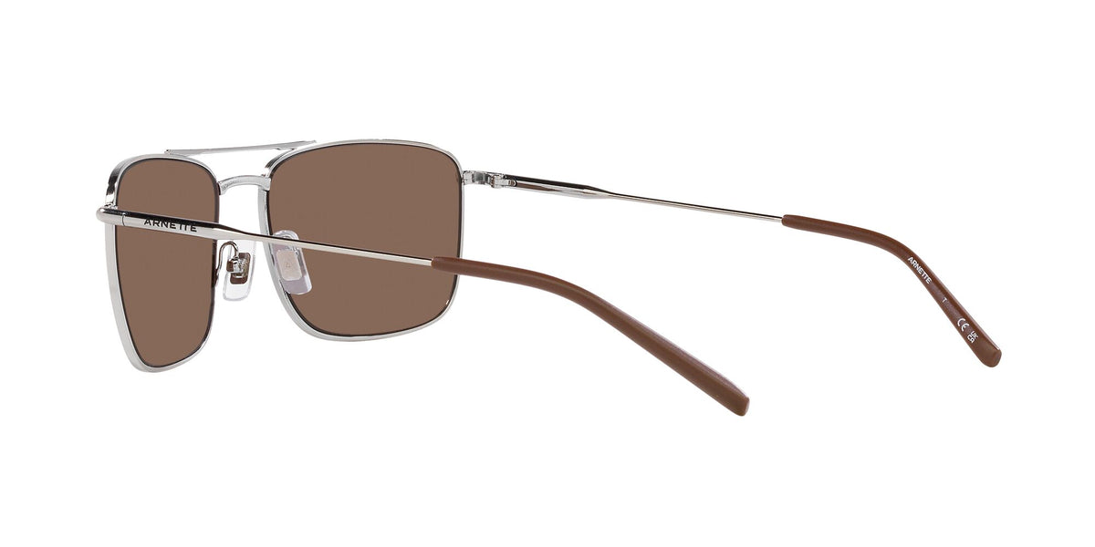 Arnette Boulevardier 0AN3088 736/73 59 Silver / Dark Brown 59 / Polycarbonate / Metal / Metal