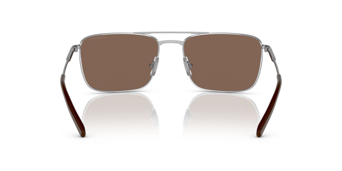 Arnette Boulevardier 0AN3088 736/73 59 Silver / Dark Brown 59 / Polycarbonate / Metal / Metal