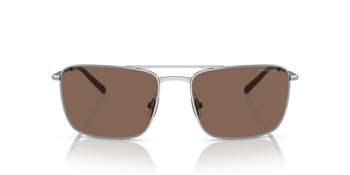 Arnette Boulevardier 0AN3088 736/73 59 Silver / Dark Brown 59 / Polycarbonate / Metal / Metal