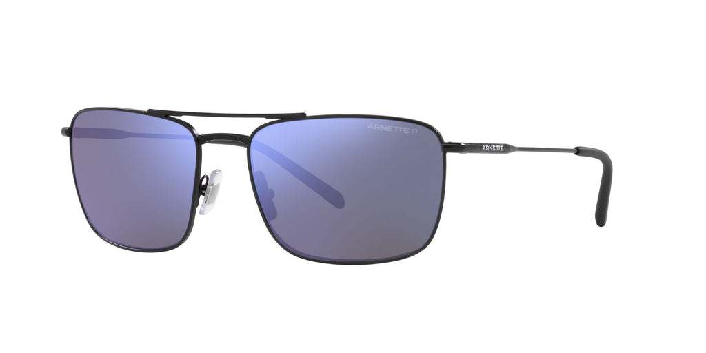 Arnette Boulevardier 0AN3088 737/22 59 Matte Black / Dark Grey Mirror Water Polarized 59 / Polycarbonate / Metal / Metal