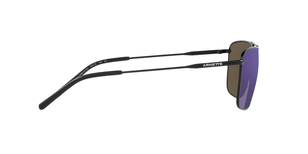 Arnette Boulevardier 0AN3088 737/22 59 Matte Black / Dark Grey Mirror Water Polarized 59 / Polycarbonate / Metal / Metal