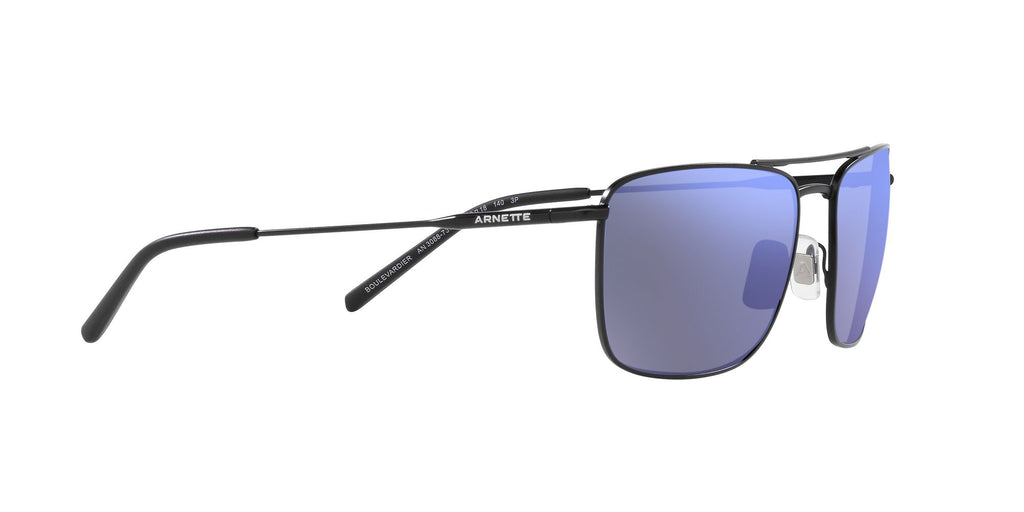 Arnette Boulevardier 0AN3088 737/22 59 Matte Black / Dark Grey Mirror Water Polarized 59 / Polycarbonate / Metal / Metal