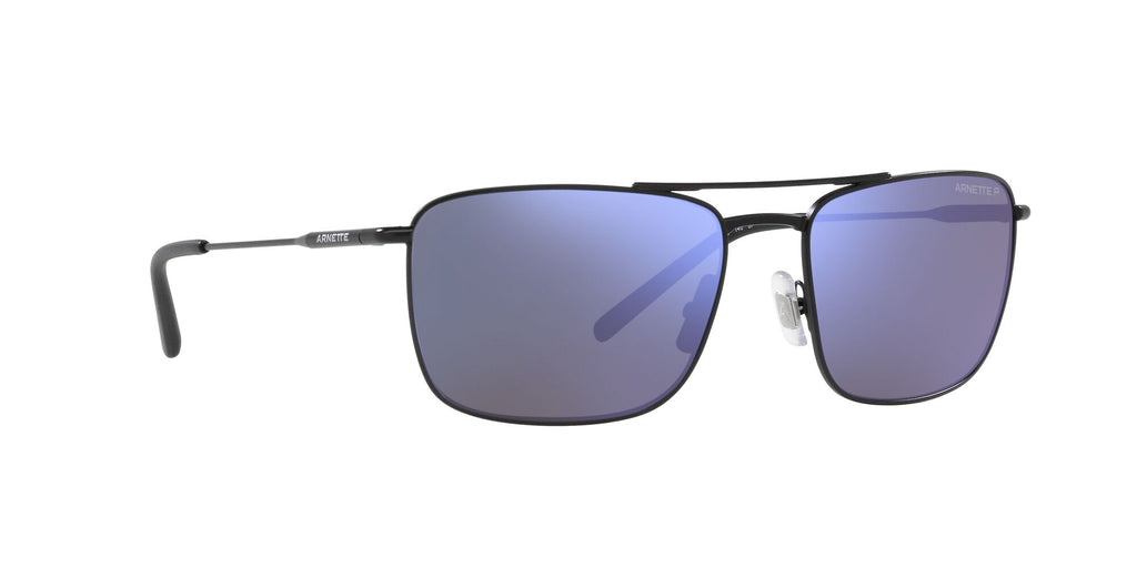 Arnette Boulevardier 0AN3088 737/22 59 Matte Black / Dark Grey Mirror Water Polarized 59 / Polycarbonate / Metal / Metal