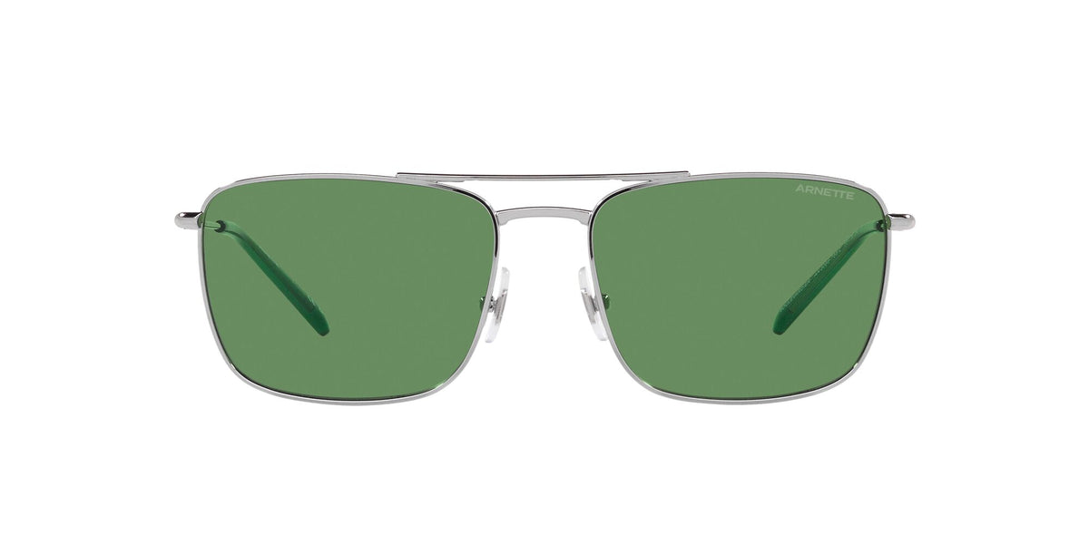 Arnette Boulevardier 0AN3088 758/2 59 Silver / Green 59 / Polycarbonate / Metal / Metal
