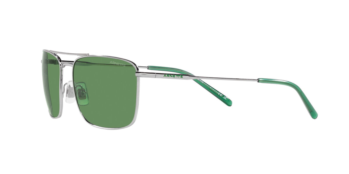 Arnette Boulevardier 0AN3088 758/2 59 Silver / Green 59 / Polycarbonate / Metal / Metal