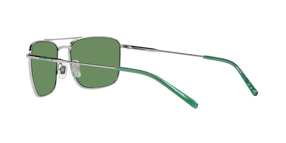 Arnette Boulevardier 0AN3088 758/2 59 Silver / Green 59 / Polycarbonate / Metal / Metal