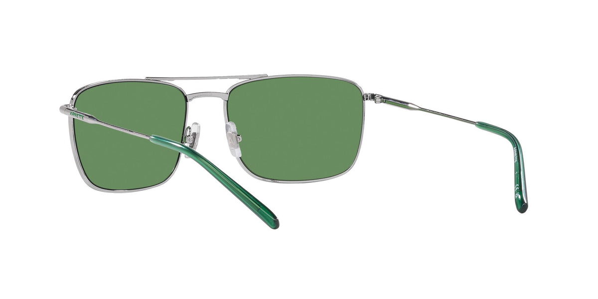 Arnette Boulevardier 0AN3088 758/2 59 Silver / Green 59 / Polycarbonate / Metal / Metal