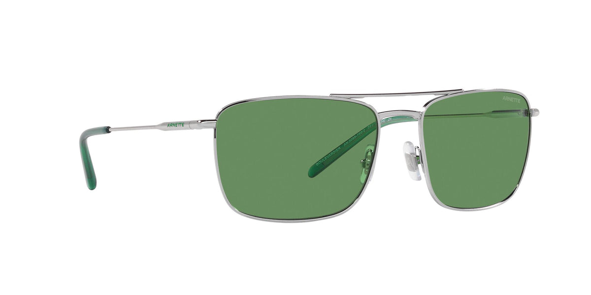 Arnette Boulevardier 0AN3088 758/2 59 Silver / Green 59 / Polycarbonate / Metal / Metal