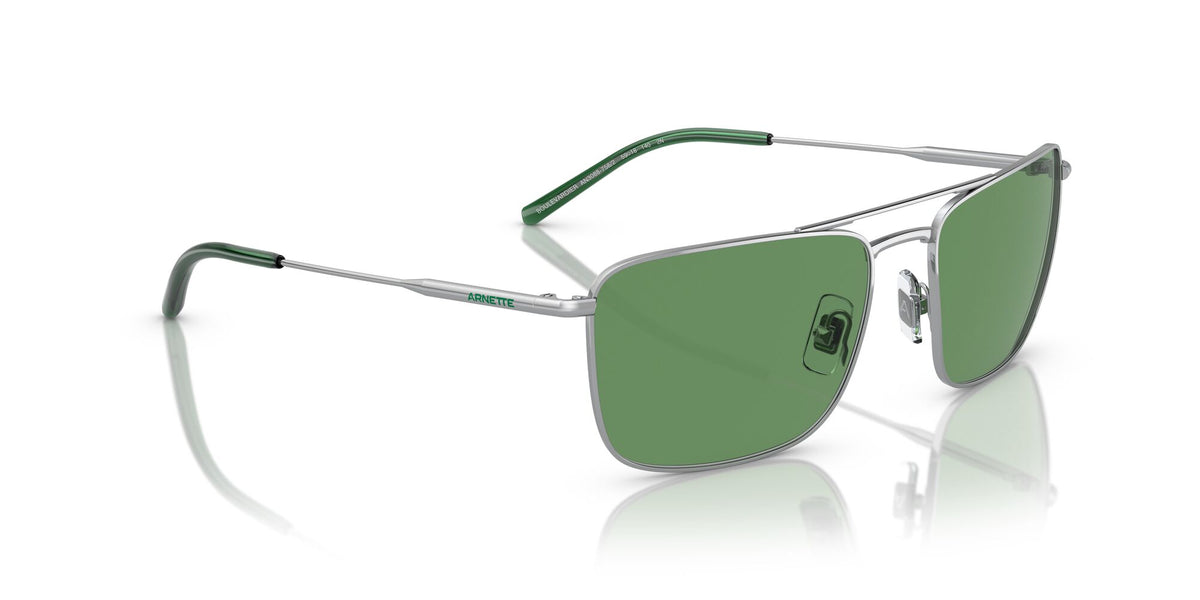Arnette Boulevardier 0AN3088 758/2 59 Silver / Green 59 / Polycarbonate / Metal / Metal