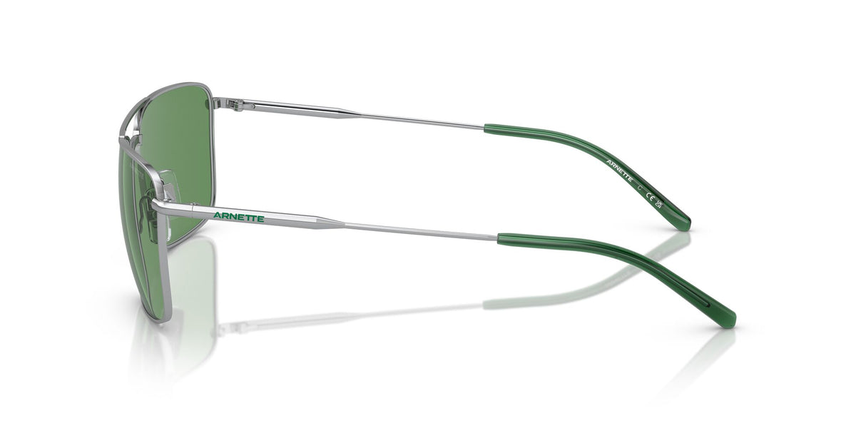 Arnette Boulevardier 0AN3088 758/2 59 Silver / Green 59 / Polycarbonate / Metal / Metal