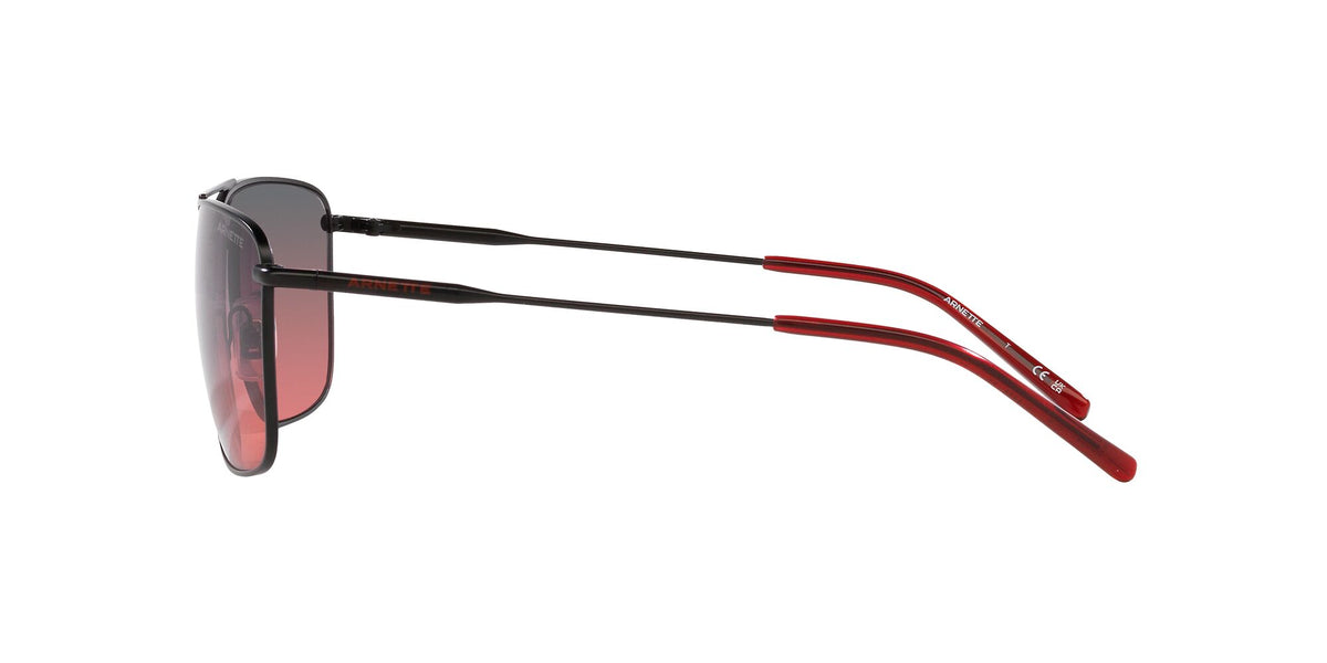 Arnette Boulevardier 0AN3088 759/77 59 Matte Black / Fifty Black/Red 59 / Polycarbonate / Metal / Metal