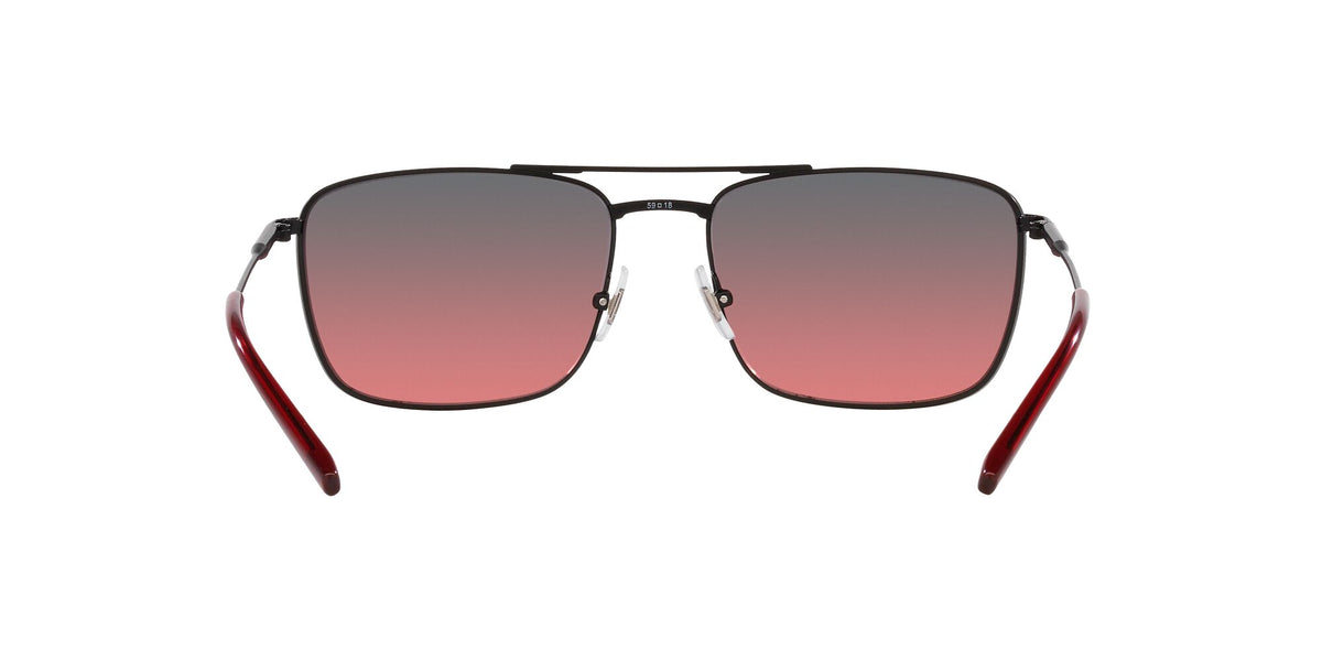 Arnette Boulevardier 0AN3088 759/77 59 Matte Black / Fifty Black/Red 59 / Polycarbonate / Metal / Metal