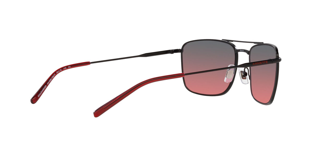 Arnette Boulevardier 0AN3088 759/77 59 Matte Black / Fifty Black/Red 59 / Polycarbonate / Metal / Metal