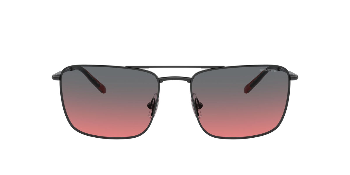 Arnette Boulevardier 0AN3088 759/77 59 Matte Black / Fifty Black/Red 59 / Polycarbonate / Metal / Metal