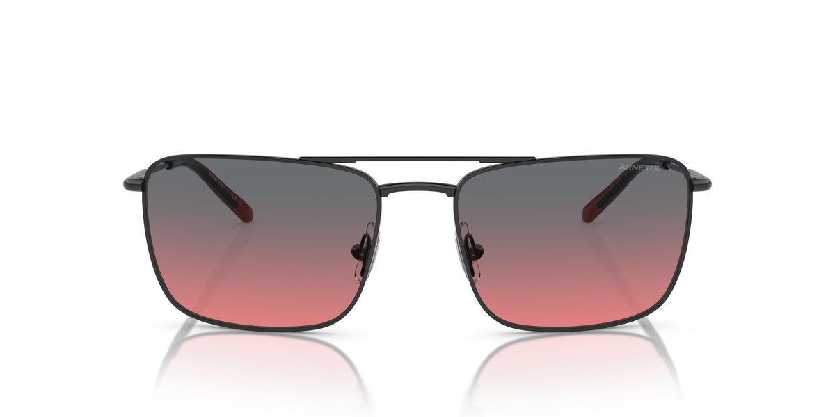 Arnette Boulevardier 0AN3088 759/77 59 Matte Black / Fifty Black/Red 59 / Polycarbonate / Metal / Metal