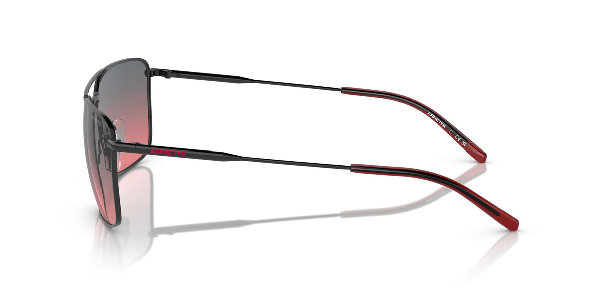 Arnette Boulevardier 0AN3088 759/77 59 Matte Black / Fifty Black/Red 59 / Polycarbonate / Metal / Metal