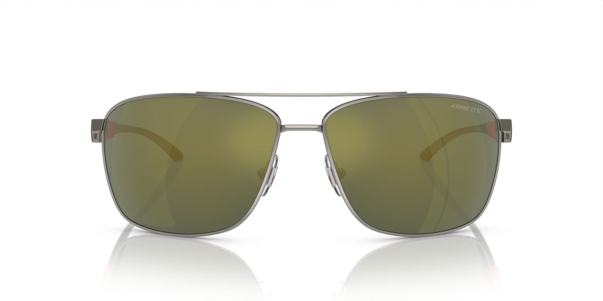 Arnette Beverlee 0AN3089 741/6R 65 Gunmetal / Dark Green Mirror Petrol 65 / Polycarbonate / Metal / Injected