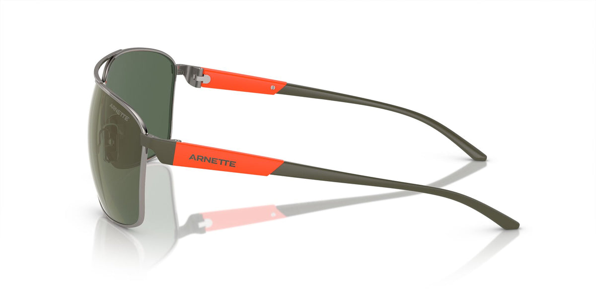 Arnette Beverlee 0AN3089 741/6R 65 Gunmetal / Dark Green Mirror Petrol 65 / Polycarbonate / Metal / Injected
