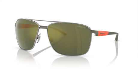 Arnette Beverlee 0AN3089 741/6R 65 Gunmetal / Dark Green Mirror Petrol 65 / Polycarbonate / Metal / Injected