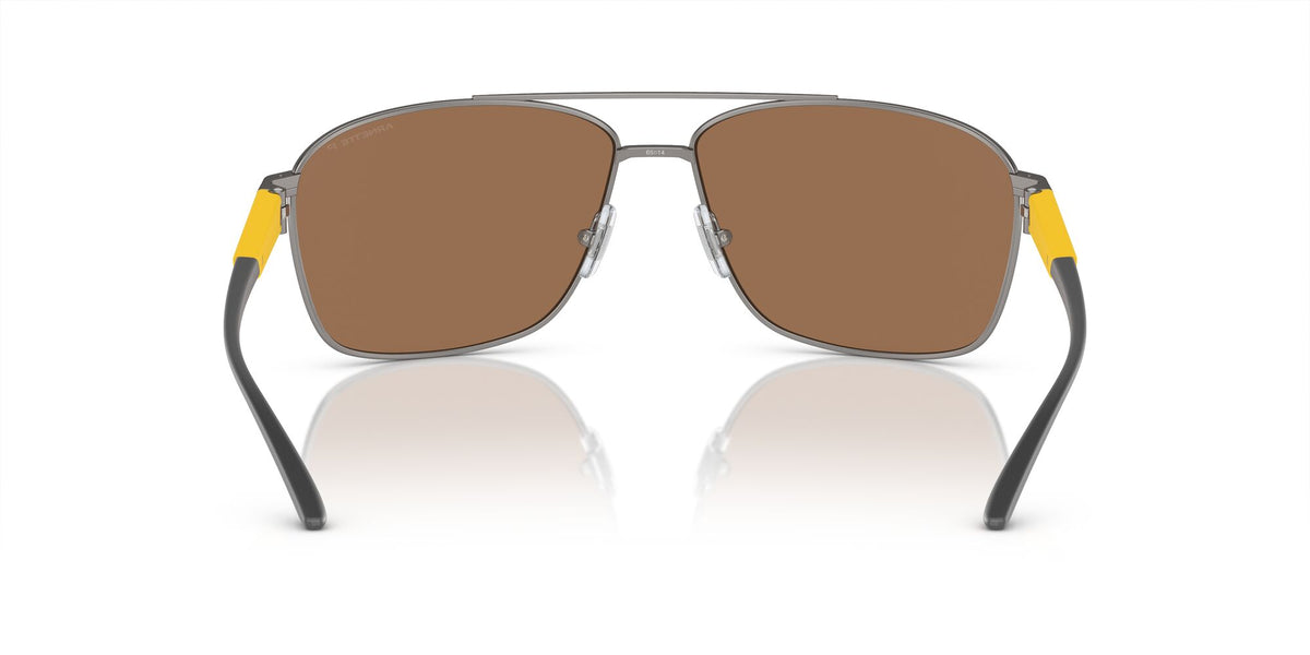 Arnette Beverlee 0AN3089 745/2T 65 Matte Gunmetal / Brown Mirror Gold Polarized 65 / Polycarbonate / Metal / Injected