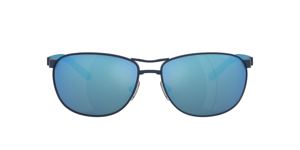 Arnette Belgrano 0AN3090 744/22 64 Matte Blue / Dark Grey Mirror Water Polarized