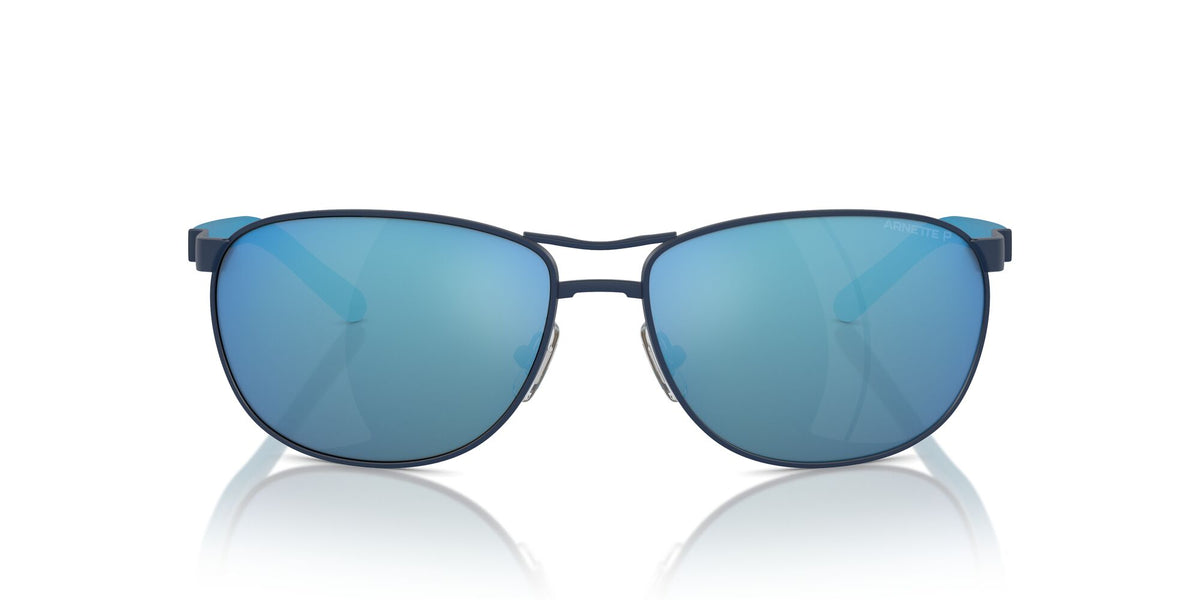 Arnette Belgrano 0AN3090 744/22 64 Matte Blue / Dark Grey Mirror Water Polarized