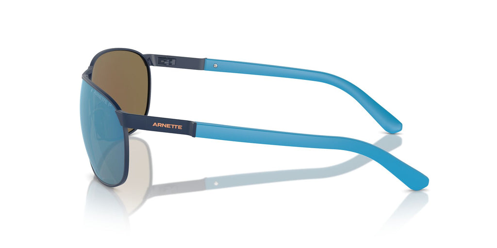 Arnette Belgrano 0AN3090 744/22 64 Matte Blue / Dark Grey Mirror Water Polarized