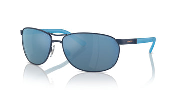 Arnette Belgrano 0AN3090 744/22 64 Matte Blue / Dark Grey Mirror Water Polarized