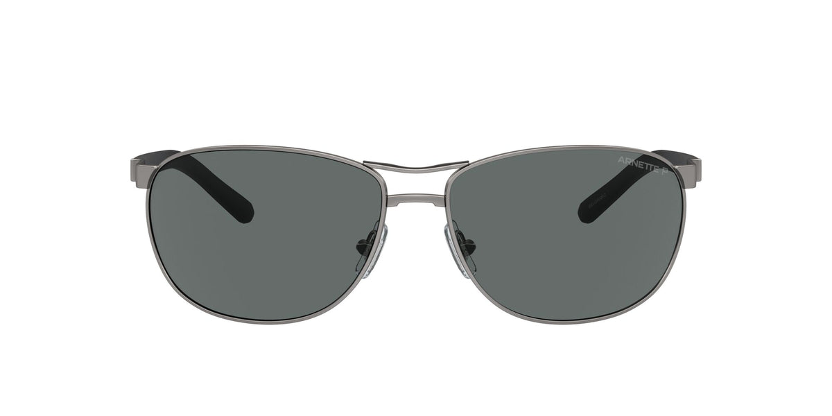 Arnette Belgrano 0AN3090 745/81 64 Matte Gunmetal / Polarized Dark Grey
