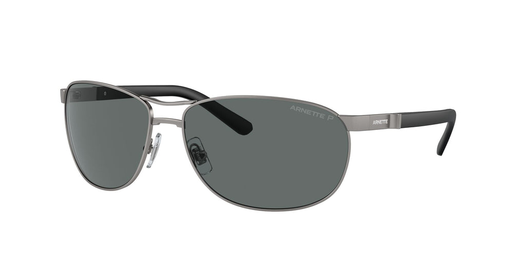 Arnette Belgrano 0AN3090 745/81 64 Matte Gunmetal / Polarized Dark Grey