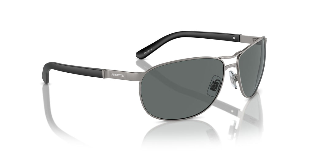 Arnette Belgrano 0AN3090 745/81 64 Matte Gunmetal / Polarized Dark Grey