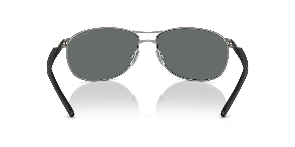 Arnette Belgrano 0AN3090 745/81 64 Matte Gunmetal / Polarized Dark Grey