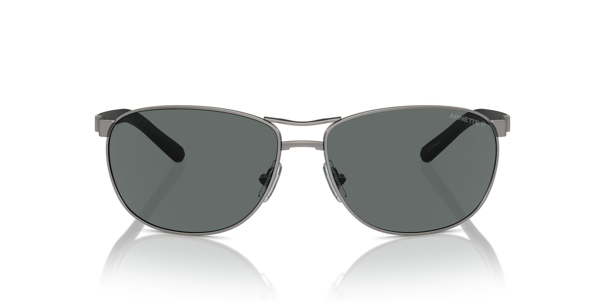 Arnette Belgrano 0AN3090 745/81 64 Matte Gunmetal / Polarized Dark Grey