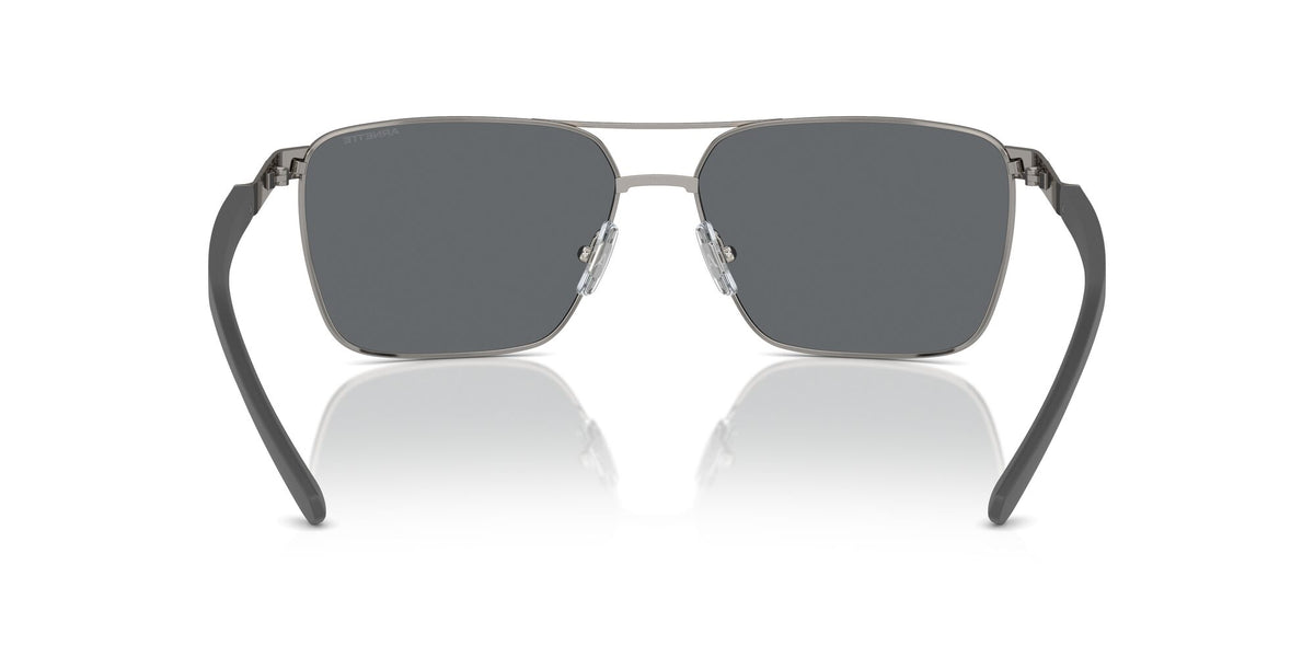 Arnette Barracas 0AN3091 741/6G 61 Gunmetal / Light Grey Mirror Black