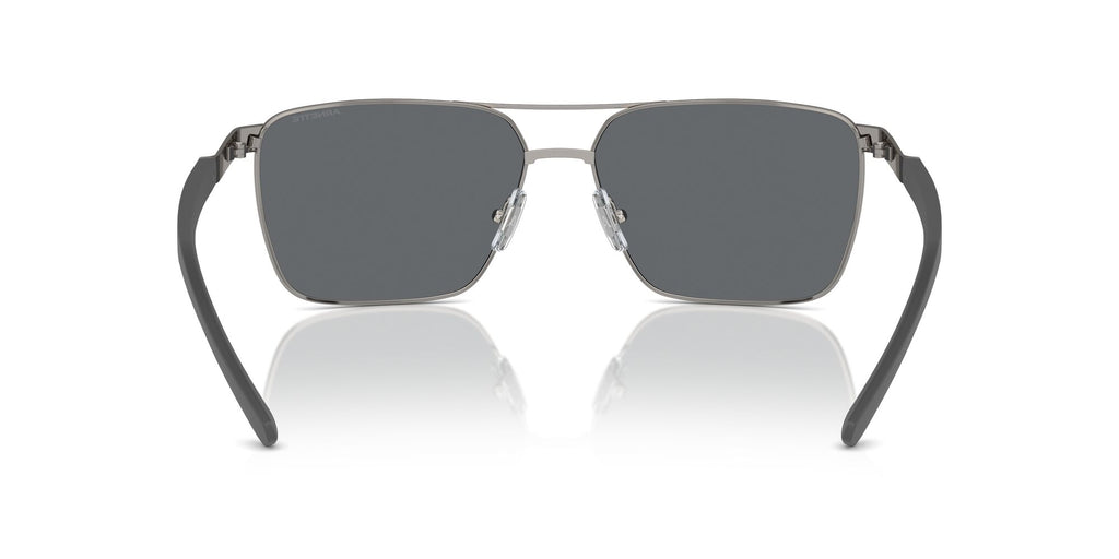 Arnette Barracas 0AN3091 741/6G 61 Gunmetal / Light Grey Mirror Black