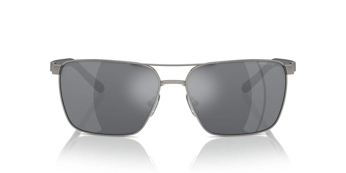 Arnette Barracas 0AN3091 741/6G 61 Gunmetal / Light Grey Mirror Black