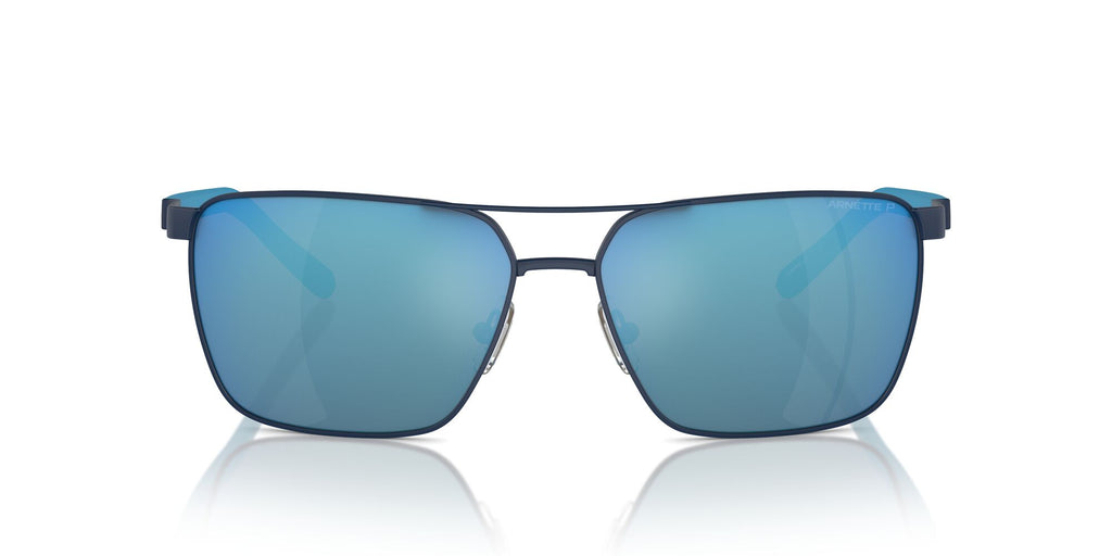 Arnette Barracas 0AN3091 744/22 61 Matte Blue / Dark Grey Mirror Water Polarized