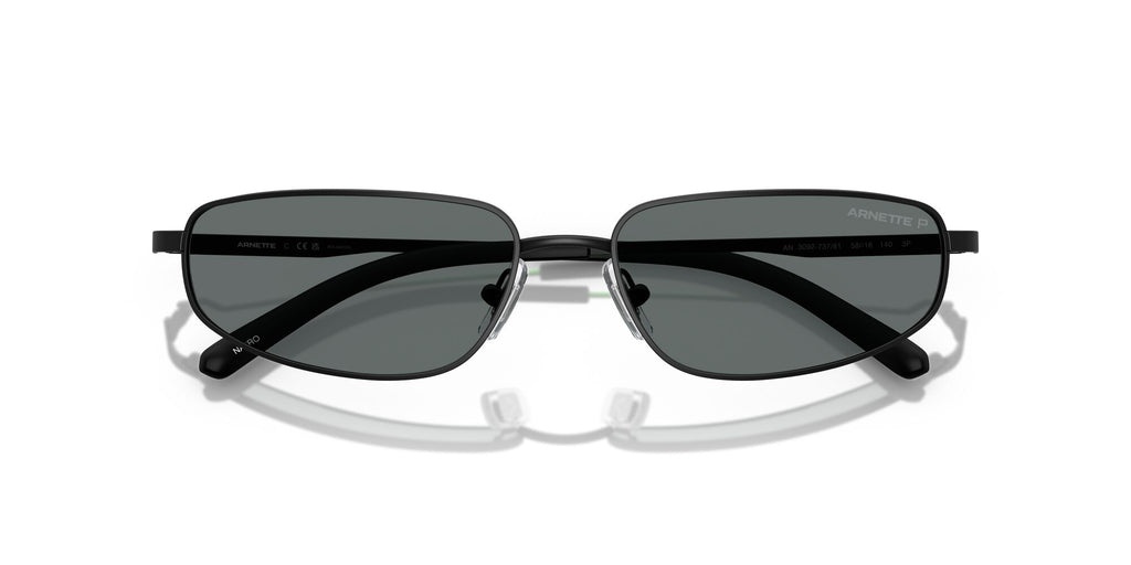 Arnette Narro 0AN3092 737/81 58 Matte Black/ Dark Grey Polar