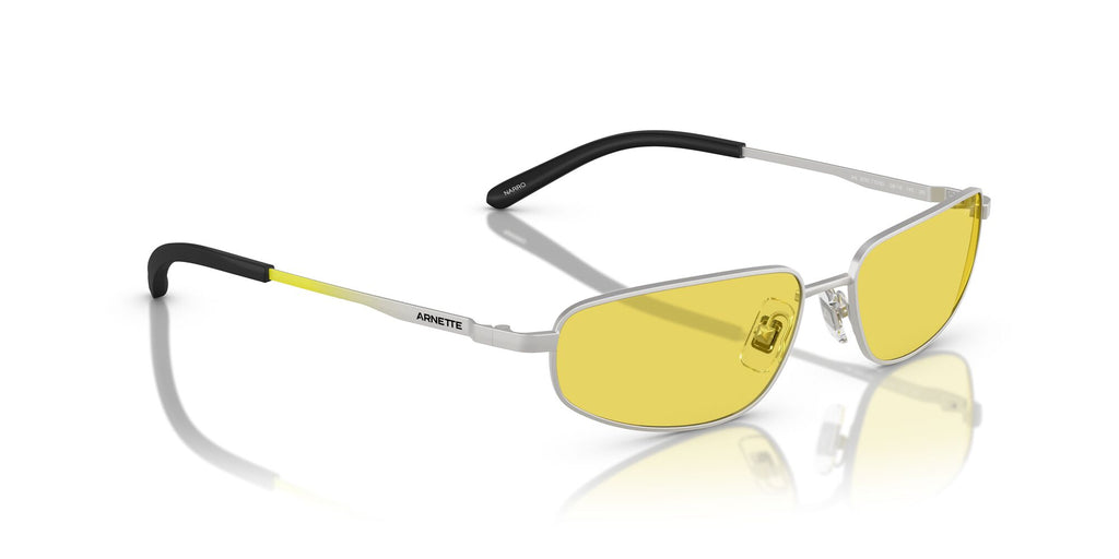 Arnette Narro 0AN3092 770/85 58 Matte Silver/ Yellow
