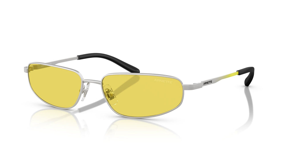 Arnette Narro 0AN3092 770/85 58 Matte Silver/ Yellow