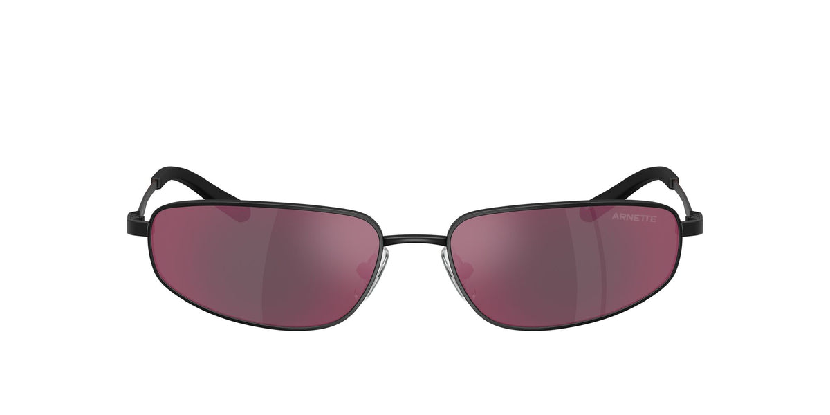 Arnette Narro 0AN3092 771/6Q 58 Matte Black/ Grey Mirror Orange/Yellow