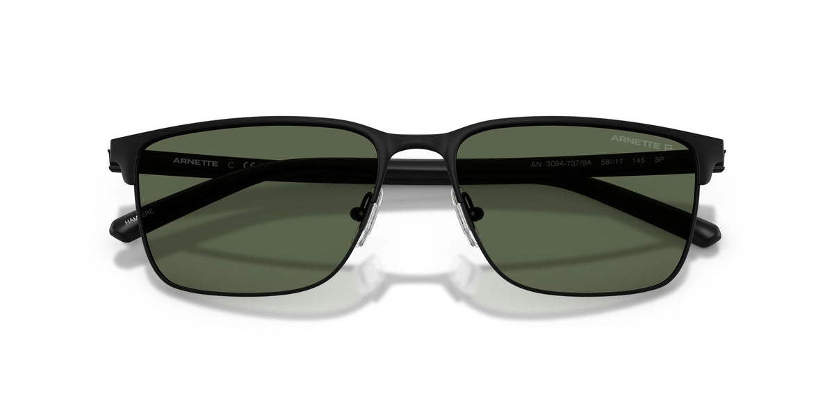 Arnette Hampere 0AN3094 737/9A 58 Black/ Dark Green Polar