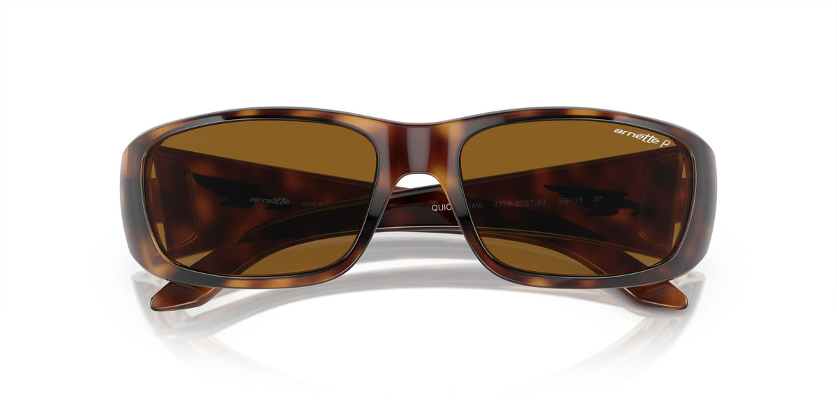 Arnette Quick 0AN4178 Draw Shiny Havana / Polarised Brown Classic B 59 / Plastic / Injected / Nylon