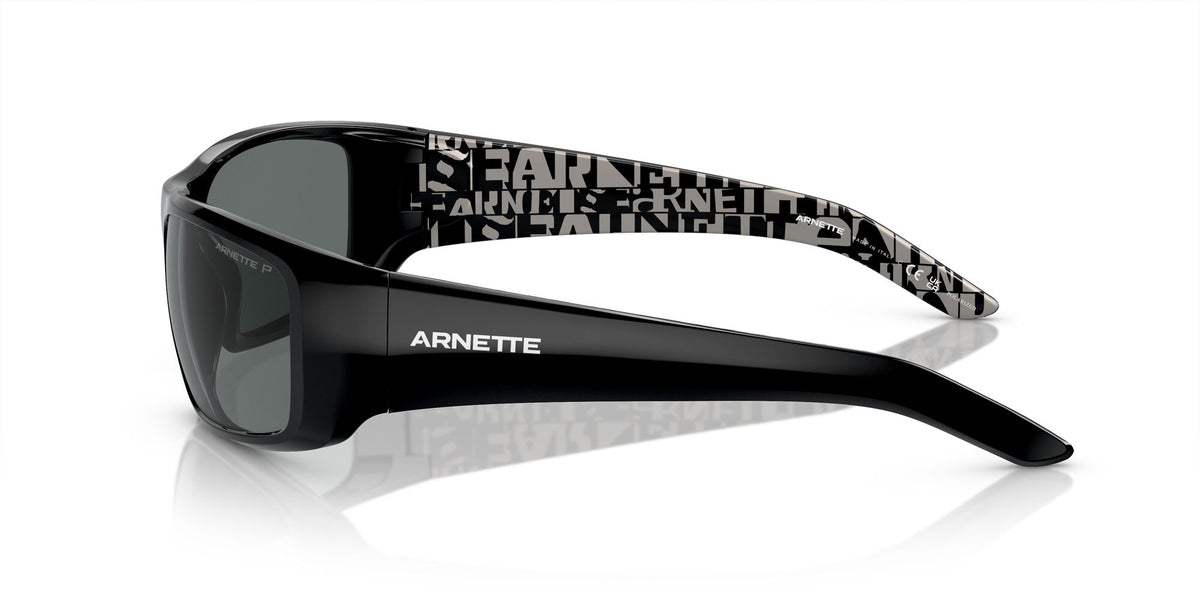 Arnette Hot Shot 0AN4182 214981 62 Shiny Black / Polarized Dark Grey 62 / Plastic / Plastic