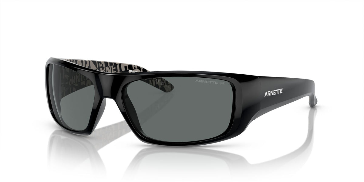 Arnette Hot Shot 0AN4182 214981 62 Shiny Black / Polarized Dark Grey 62 / Plastic / Plastic