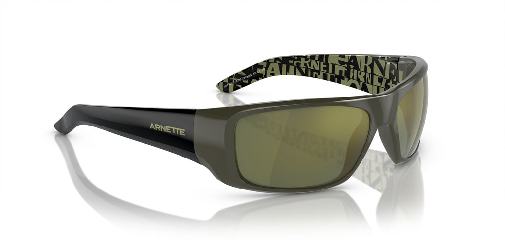 Arnette Hot Shot 0AN4182 29136R 62 Military Green / Dark Green Mirror Petrol 62 / Polycarbonate / Nylon / Nylon