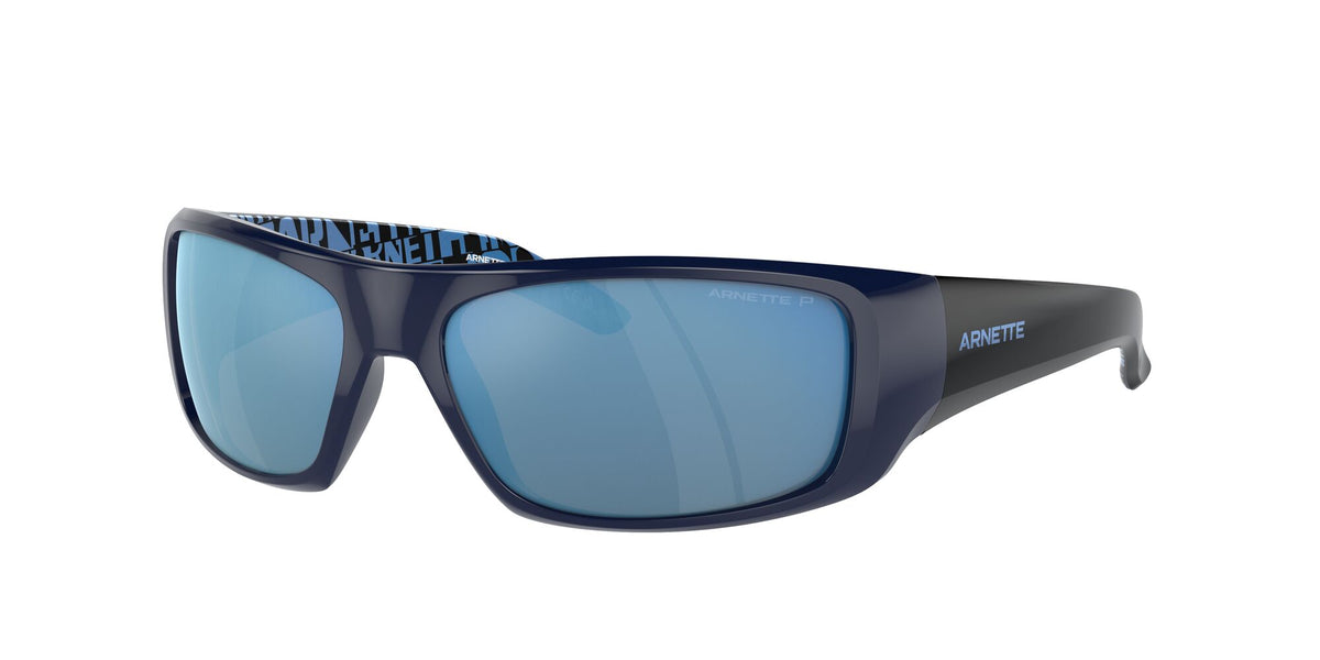Arnette Hot Shot 0AN4182 291422 62 Dark Blue / Dark Grey Mirror Water Polar 62 / Polycarbonate / Nylon / Nylon