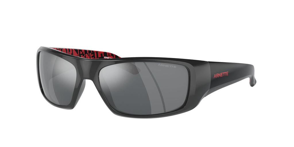 Arnette Hot Shot 0AN4182 29156G 62 Dark Grey / Light Grey Mirror Black 62 / Polycarbonate / Nylon / Nylon