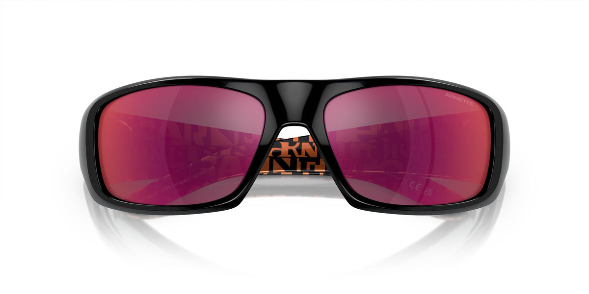 Arnette Hot Shot 0AN4182 29166Q 62 Black / Orange 62 / Polycarbonate / Nylon / Nylon